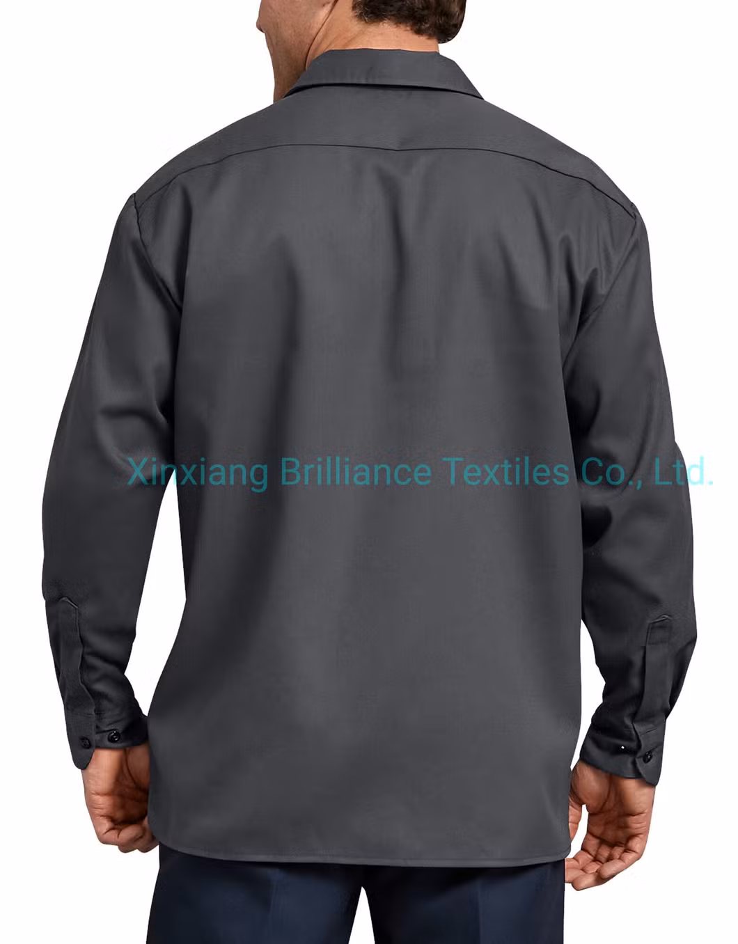Safety Construction Work Shirts Long Sleeve Wood Working Shirt Custom Fr Welding Fire Retardant Shirts Wholesale
