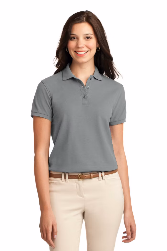 Wholesale Cheap 100% Polyester Plain Women′s Polo Shirt