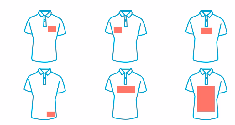 Custom Upf50+ Polyester Spandex Printed Polo T-Shirts