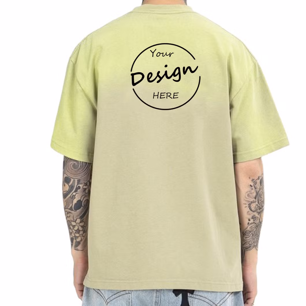 Top Sell Hip Hop High Quality Round Neck T Shirt Men 100 Cotton Screen Print Oversized New Design Fashion Street Wear Tie Dye Shirt