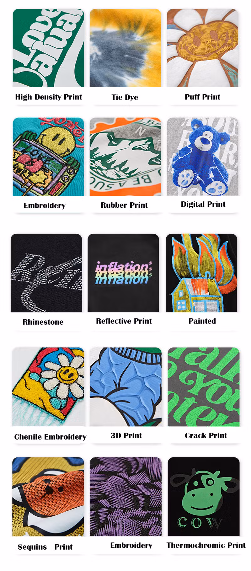 Custom Printing Logo 100% Polyesterhip Hop Splice Letter Casual Design Sense Embroidered Men′s T-Shirts Wholesale