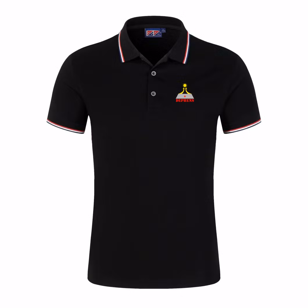 Wholesale Custom Design Logo Polyester Cotton Blend Pique Plain Blank Sport Sports Gym Workout Outdoor Running Training Cheap Promotional Golf Polo Shirt