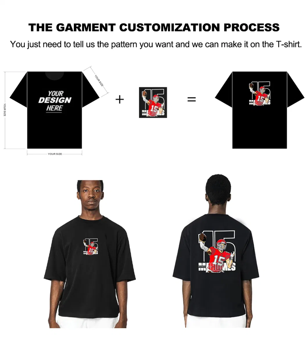 Custom T Shirt Cotton Embroider T-Shirts Printing Custom T Shirt Wholesale