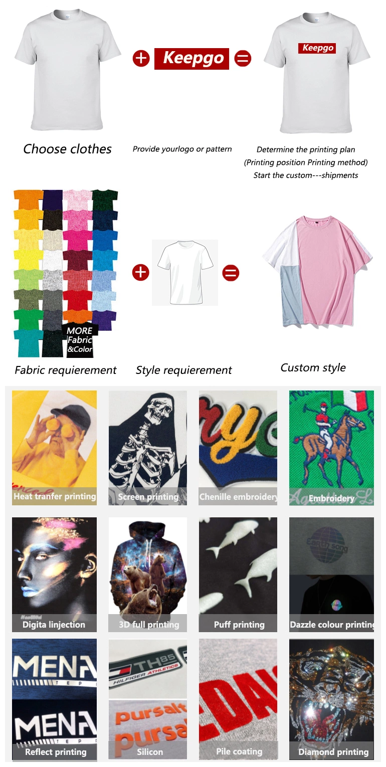 2022 Hot Sale Colorful Print Embroider Tie Dye T Shirt for Men &amp; Women Custom Own Design Logo Fashion Hip Hop T Shirt