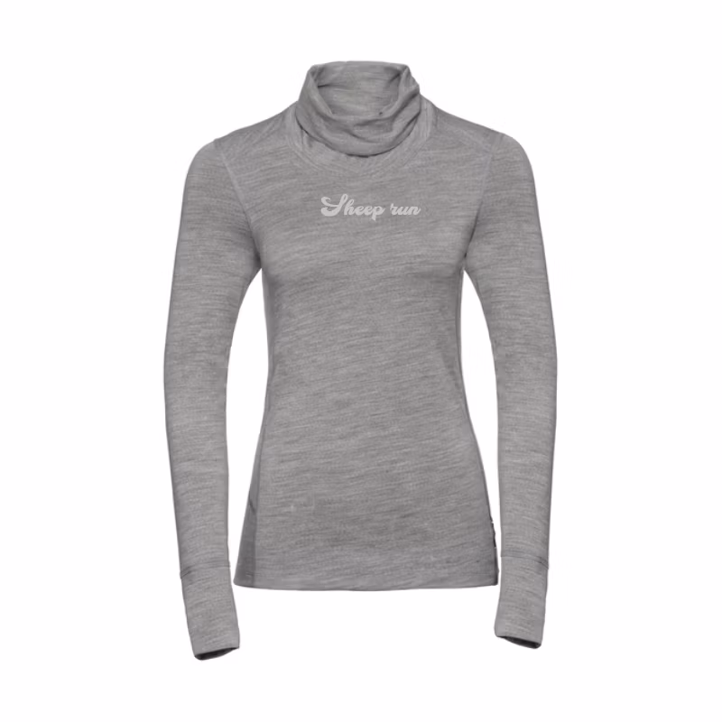 Custom Australian Merino Base Layer Women′s Outdoor Hiking Merino Wool Long Sleeve Top Shirt