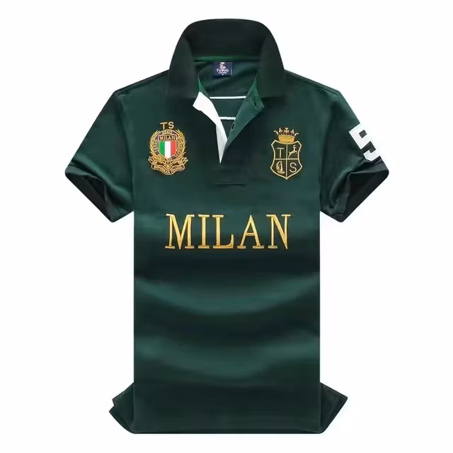 Wholesale Custom Logo Embroidery Printed High Quality Muscle Fit 100% Cotton/ Polyester Polo Shirt for Men′s