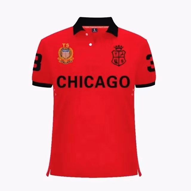 Wholesale Custom Logo Embroidery Printed High Quality Muscle Fit 100% Cotton/ Polyester Polo Shirt for Men′s
