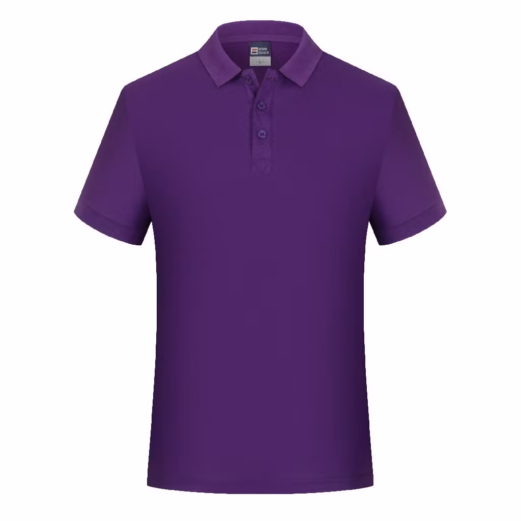 Wholesale Custom Logo Men Polo Golf Shirts for Work Polo T Shirts Shorts Business Summer Short Sleeve Shirt Unisex