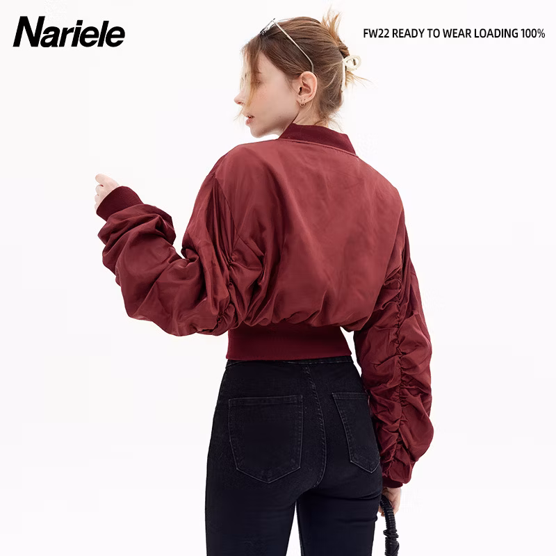 Short Autumn Jacket Jacket Thin Style Fashionable Design Sense Niche Women′s Top