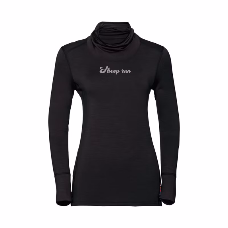 Custom Australian Merino Base Layer Women′s Outdoor Hiking Merino Wool Long Sleeve Top Shirt