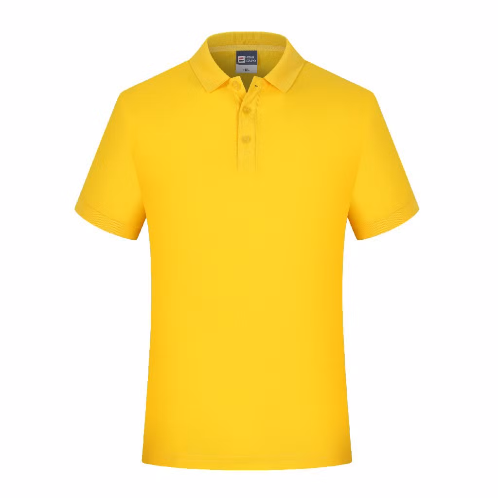 Wholesale Custom Logo Men Polo Golf Shirts for Work Polo T Shirts Shorts Business Summer Short Sleeve Shirt Unisex