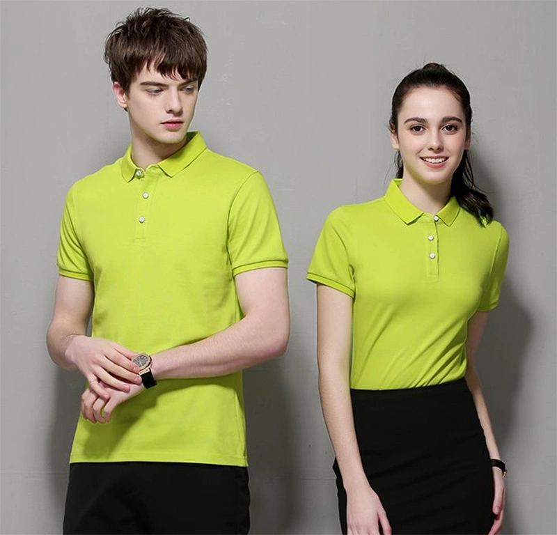 Colorful Polo Shirt Design Embroider Wear Logo Polo T Shirt