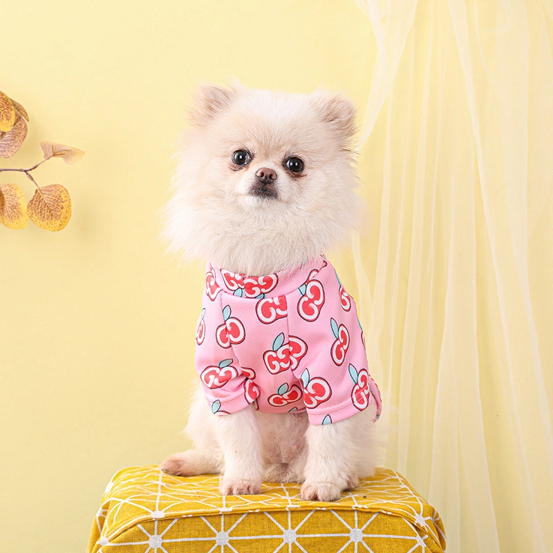 Classic Pet Products Clothes Pup Apparel Dog Cotton Embroider T-Shirt