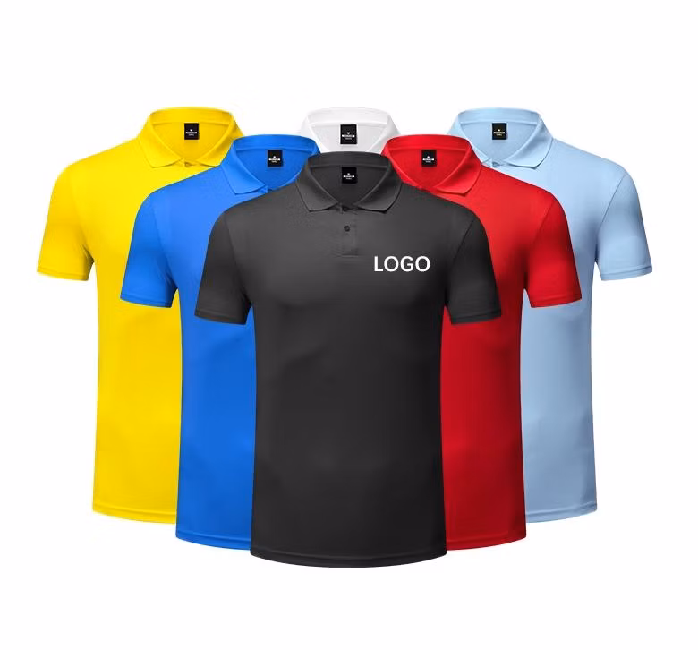 2023 Customized Casual Colorful Printed Comfortable Men Golf Polo Shirts