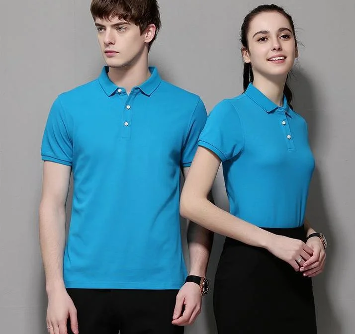 Colorful Polo Shirt Design Embroider Wear Logo Polo T Shirt