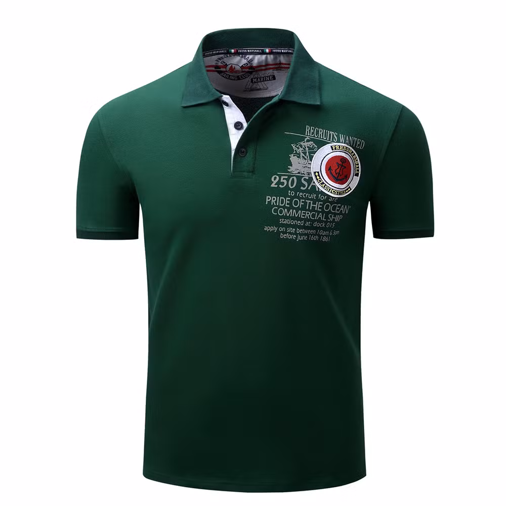 Wholesale Custom Design Logo Polyester Cotton Blend Pique Plain Blank Sport Sports Gym Workout Outdoor Running Training Cheap Promotional Golf Polo Shirt