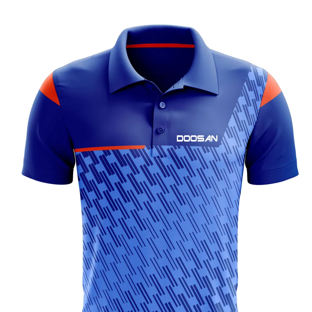 Custom Logo Sublimation Squash Sport Uniform Jersey Set Breathable Polo