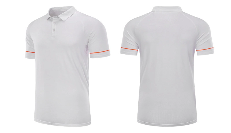 2022 New in-Stock Men&prime; S Polo Shirts Golf Custom Embroidered Pique Polyester Solid Color Polo T Shirt Own Factory Design