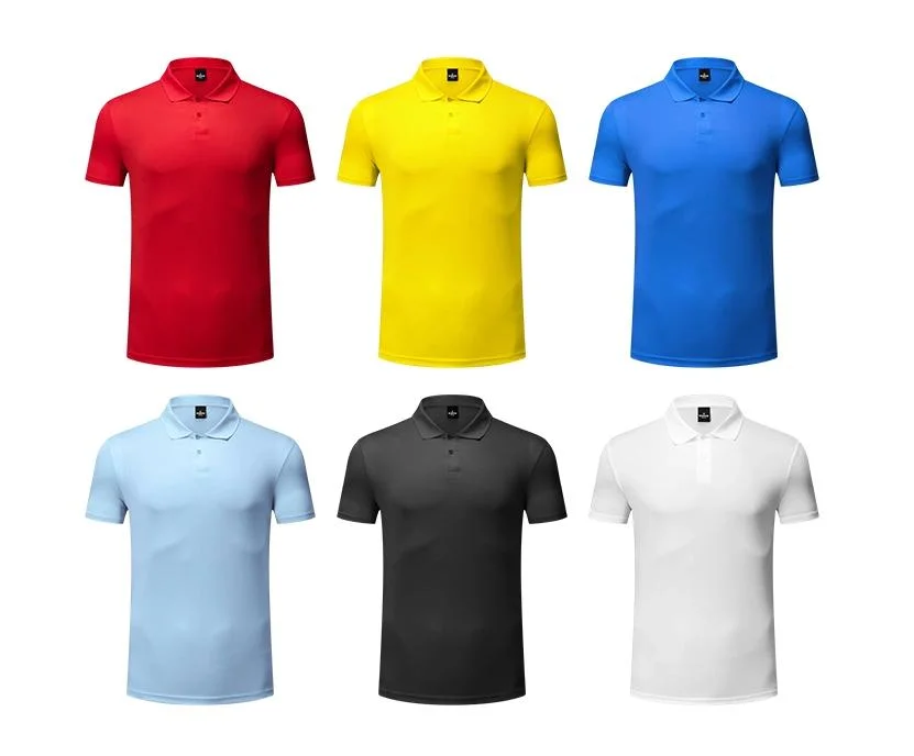 Factory Wholesale Custom Logo T-Shirt Comfortable Jersey Sport Wear Cheap Price Clothes Mens Shirt Regular Fit Polo Shirt