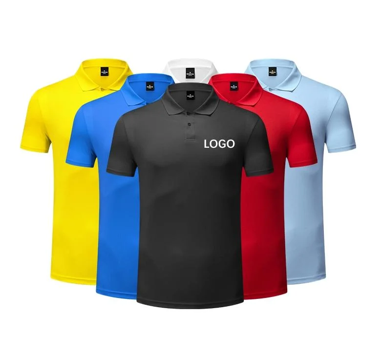 Factory Wholesale Custom Logo T-Shirt Comfortable Jersey Sport Wear Cheap Price Clothes Mens Shirt Regular Fit Polo Shirt