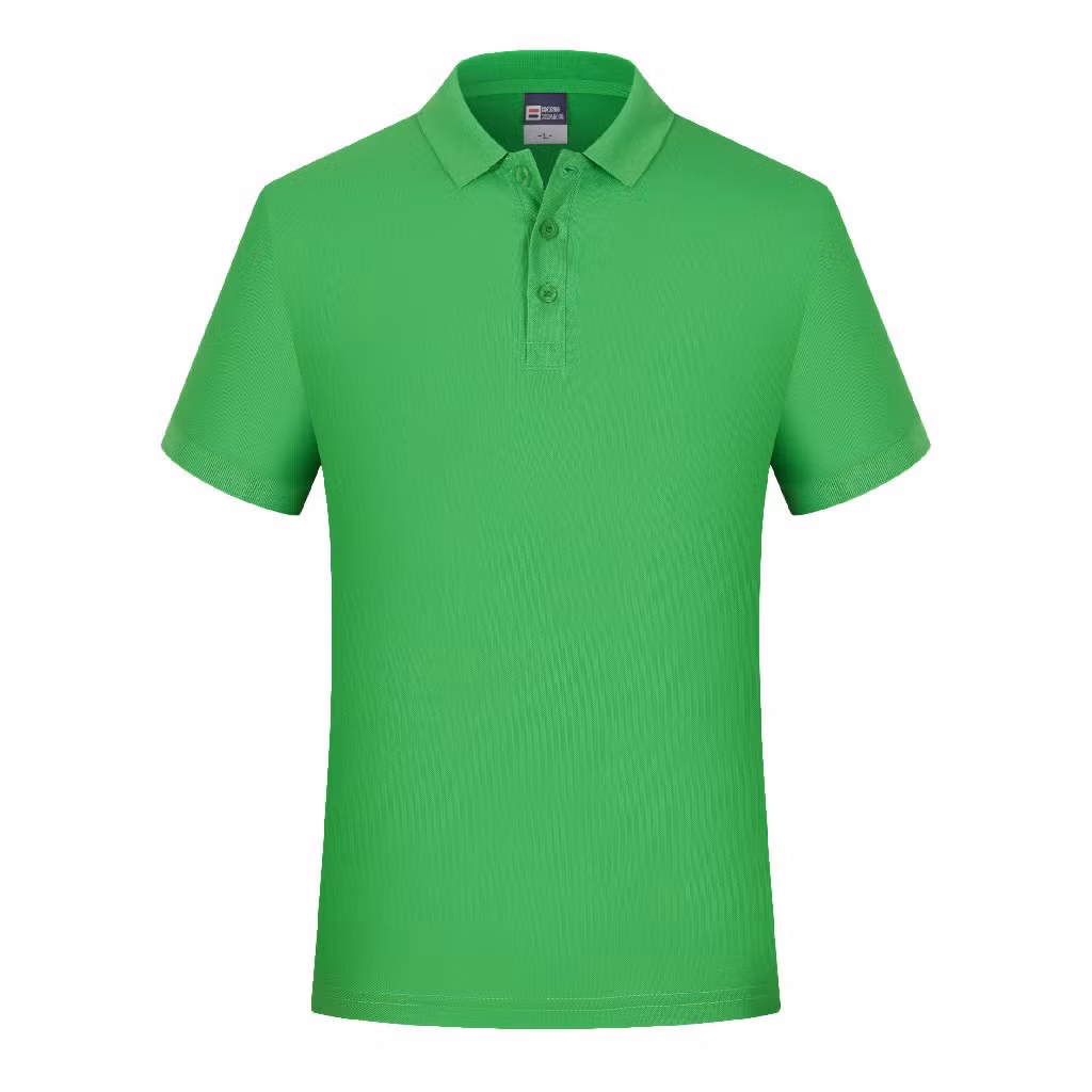 Wholesale Custom Logo Men Polo Golf Shirts for Work Polo T Shirts Shorts Business Summer Short Sleeve Shirt Unisex