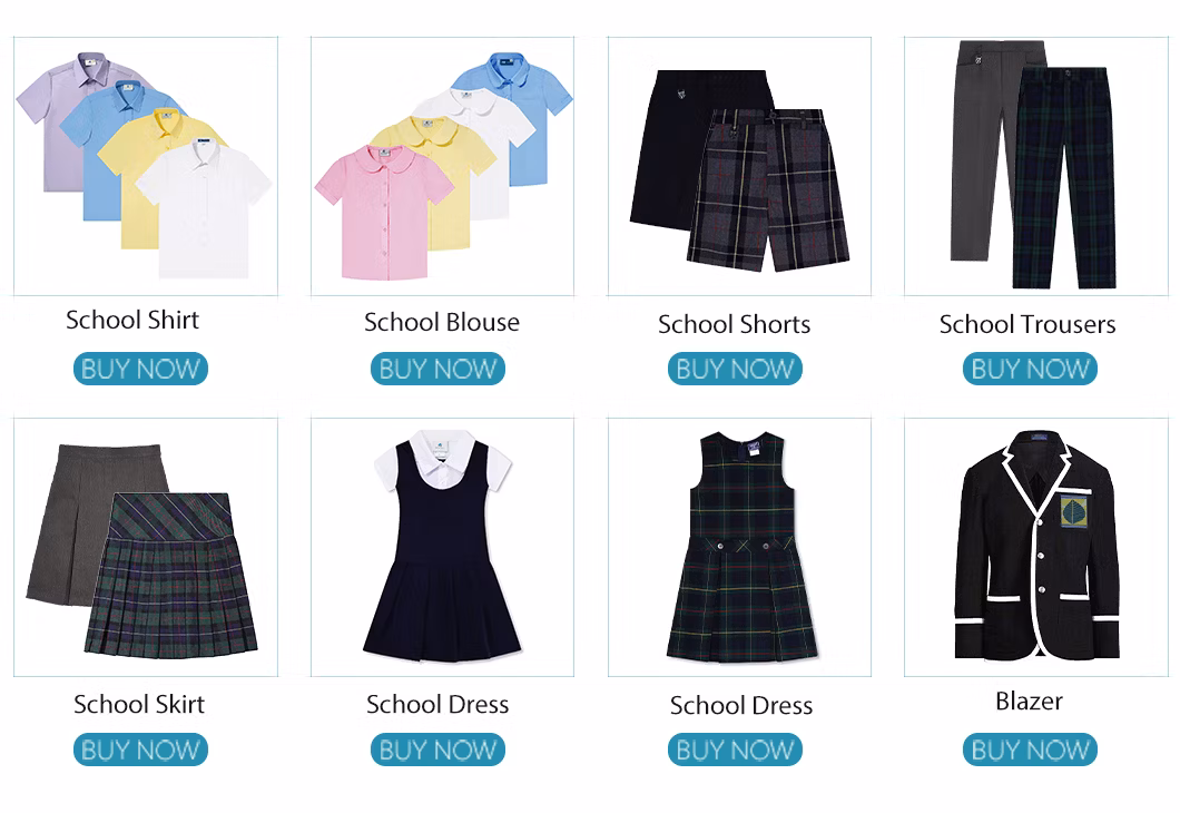 OEM Girls School Lace Collar Blouse Summer Uniform White Short Sleeve Dress Shirts for Kids