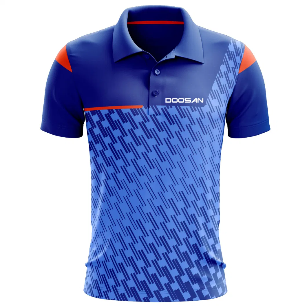 Custom Logo Sublimation Squash Sport Uniform Jersey Set Breathable Polo