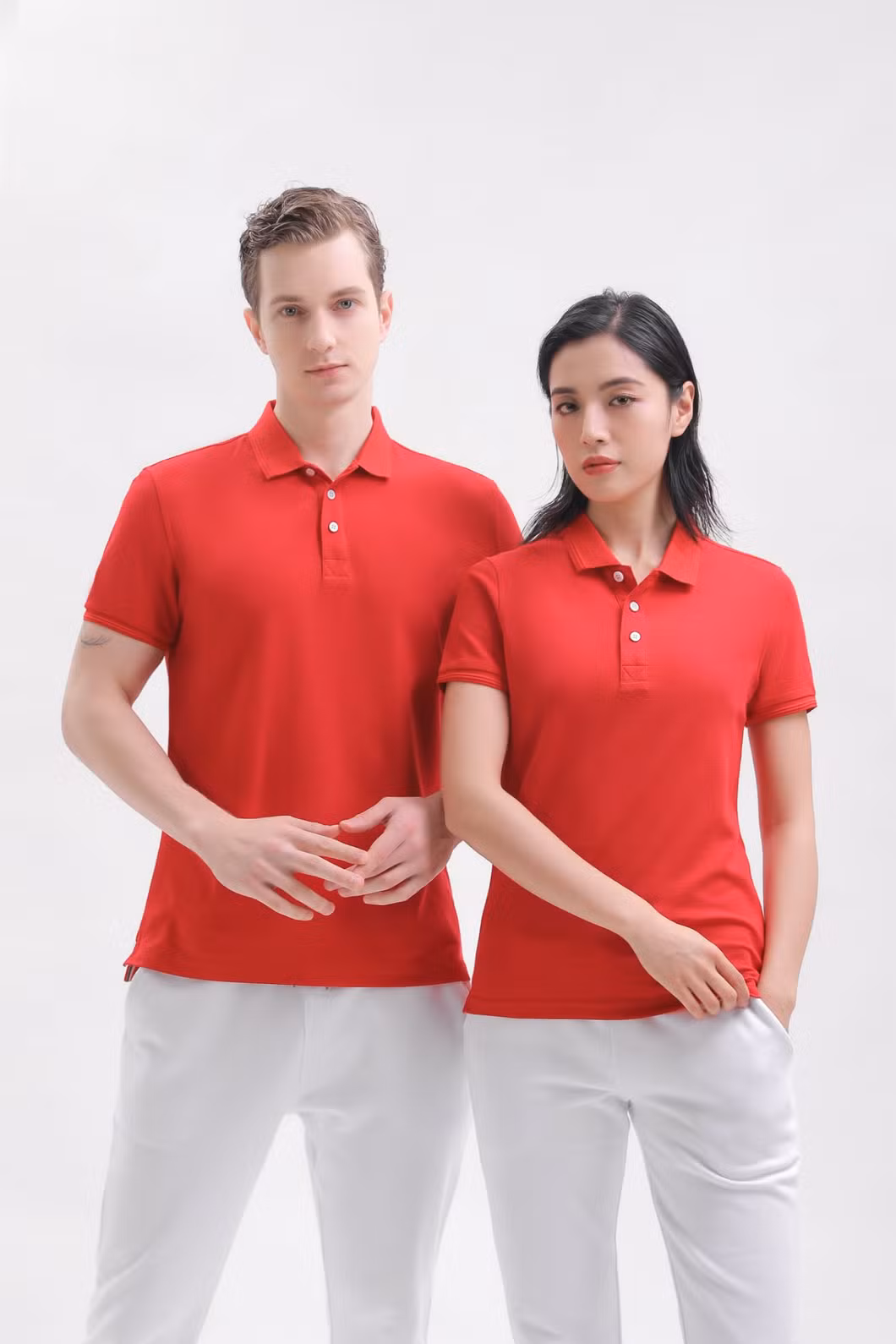 Free Sample Polo Shirts Printed Female Polo Shirt Casual Polo Shirt