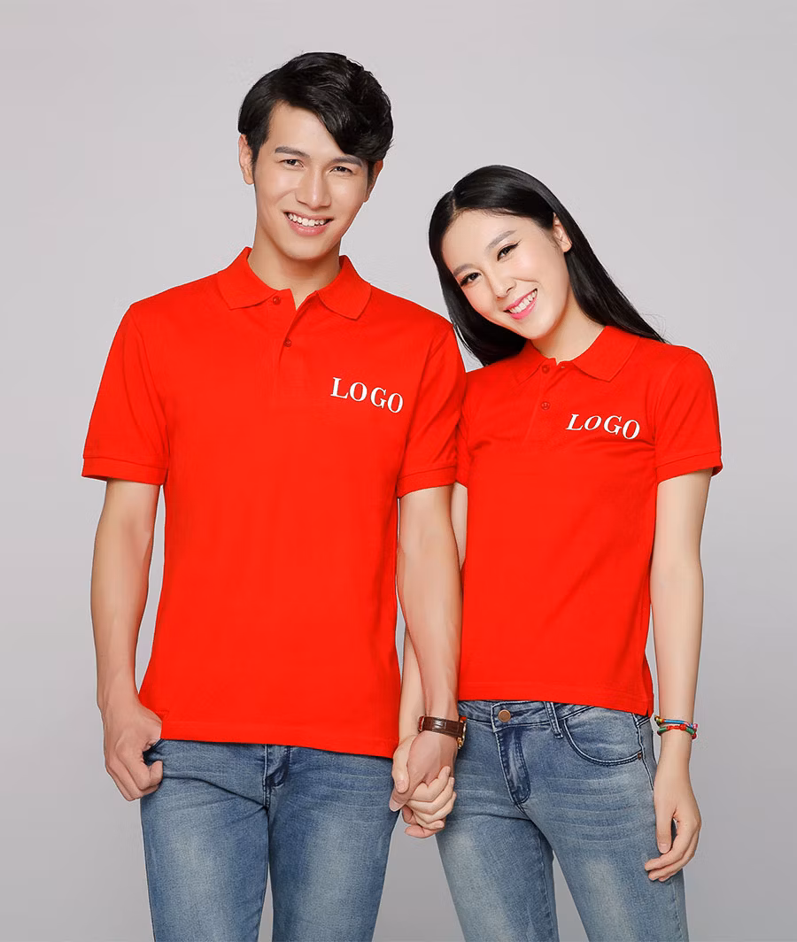 Free Sample Polo Shirts Printed Female Polo Shirt Casual Polo Shirt