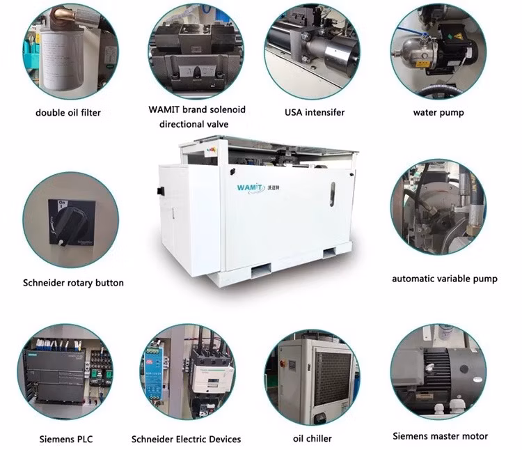 Low Price Small 200mm Sheet Metal Laser CNC Water Jet Cutting Machine