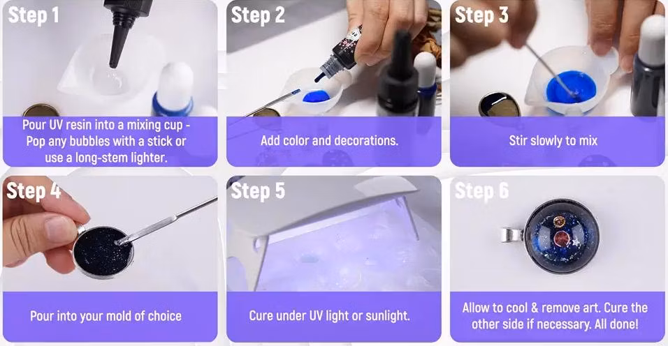 Easy to Use One Part 100% Casting Wax 3D UV Resin for Jewelry