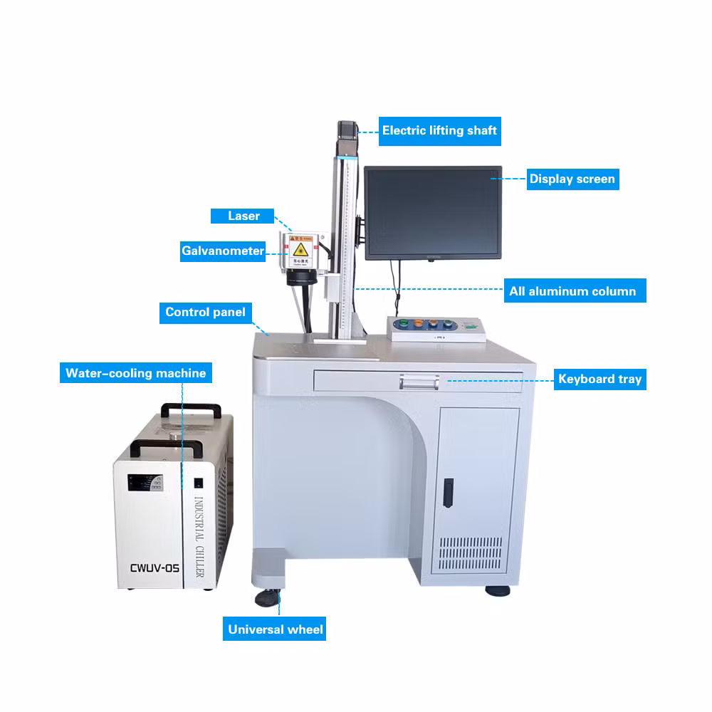 Carbon Dioxide Marking Machine, Acrylic Engraving Machine Wood Leather Lettering