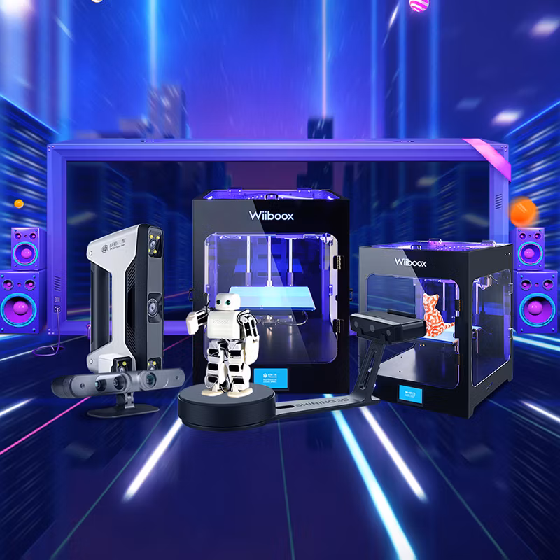 Wiiboox Affordable DIY Design Industrial Level Intelligentization Fff 3D Printer