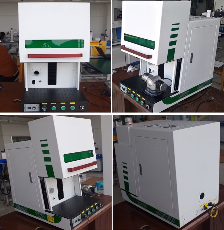 20/30/50/60/100W Portable Mopa Color Fiber Laser Marking Machine for Logo Printing 3D Metal Cutting Engraving Plastic Pen Packing Printer Pictures & Photos20/