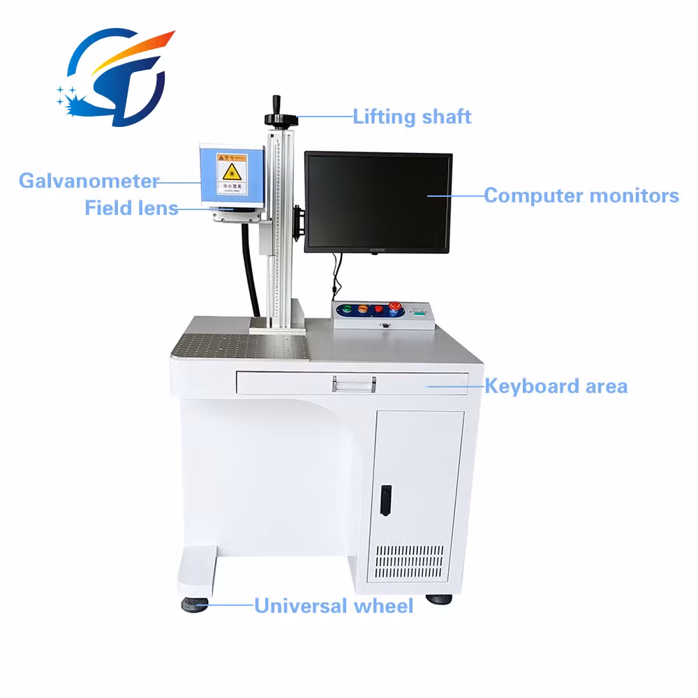 Carbon Dioxide Marking Machine, Acrylic Engraving Machine Wood Leather Lettering