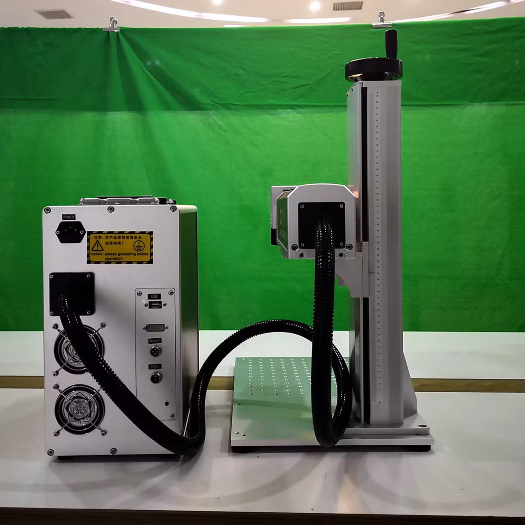 20W/30W/50W/60W/100W Raycus Max Jpt 3D CO2 Mopa Logo Printer Marker Portable Mini Optical YAG Metal Fiber Laser Engraver Marking Machine for Kitchen Utensils