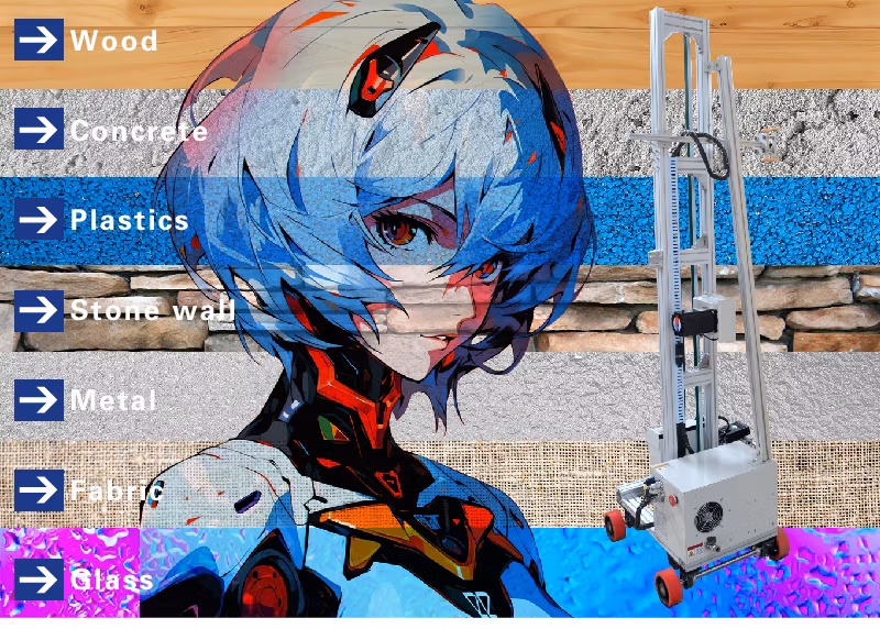 Light Weight Painting Mounted Printer 3D Effect Wall Printing Machine