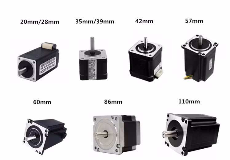 Ce Certification NEMA17 2 Phase 0.7n. M 2.2A Burshless Hybird DC Closed Loop Stepper Motor Kit for CNC Machine