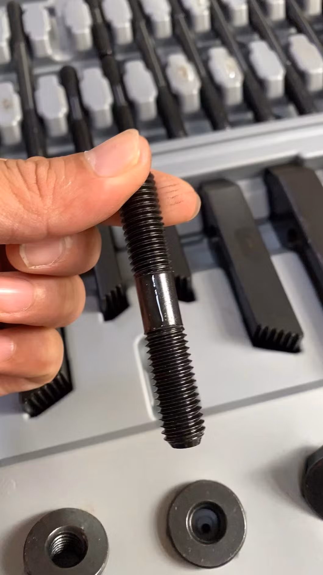 Good Quality Metric Inch CNC 58 Piece Clamping Kit on CNC Machine