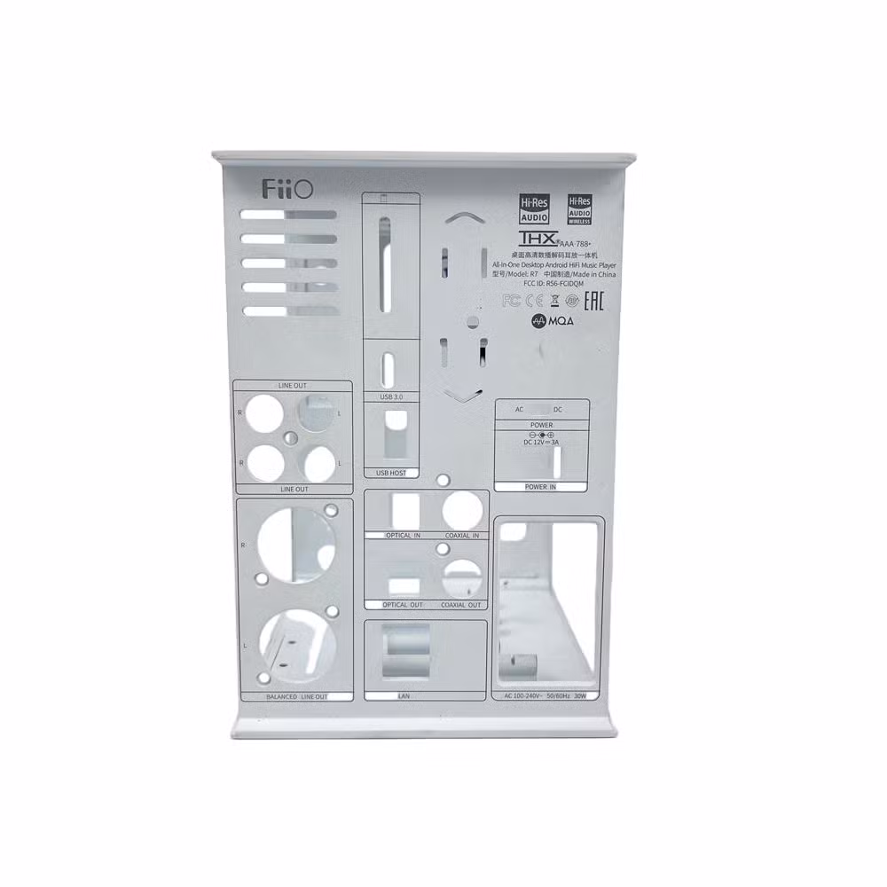 CNC Machining Desktop High-Resolution Transmitter, Decoderand Headphone Amplifier All-in-One Unit Cases