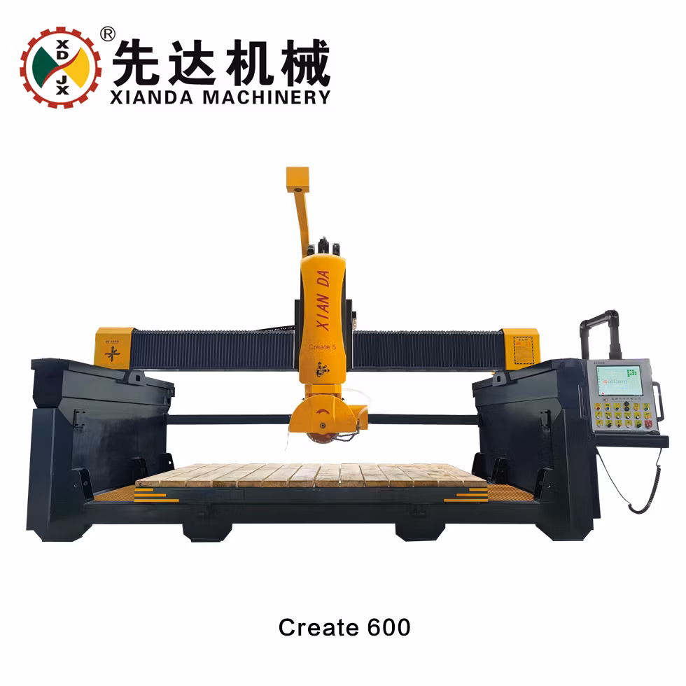 CNC Column Granite Marble Profile Cutting Diamond Wire Saw Machine Stone Cutting Machine