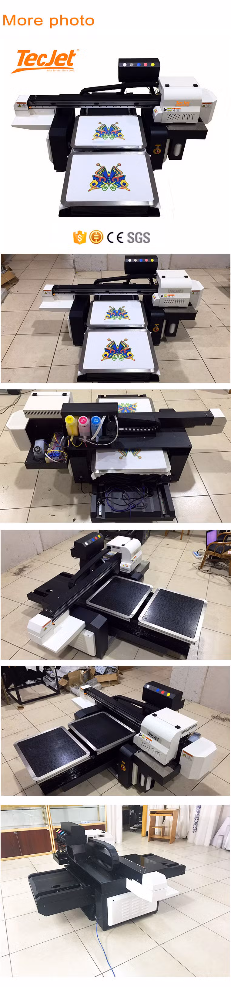 Tecjet 3D Photo Effect DTG Printer