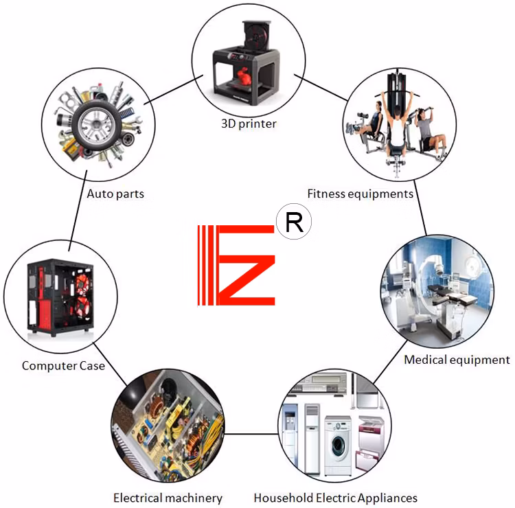 Factory OEM ODM Custom CNC Machine Parts Service Motorcycle Accessories Anodized Aluminum Metal CNC Machining Milling Spare Parts