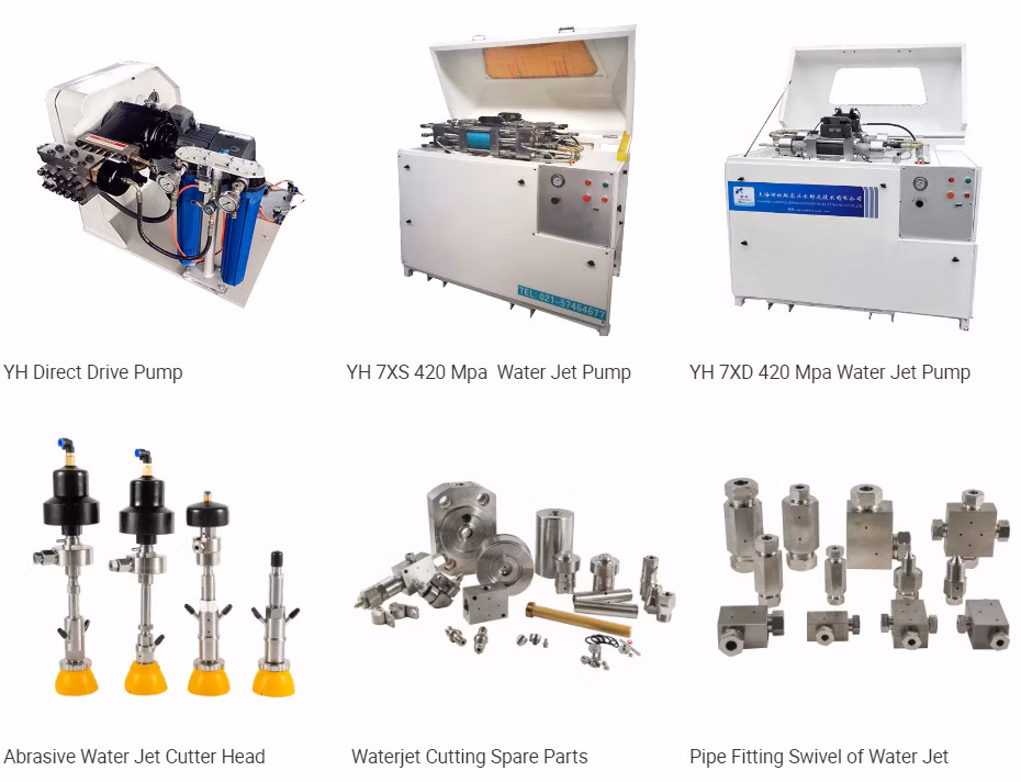 China CNC Waterjet Cutter Spare Parts Pcv Maintenance Kit for Direct Drive Pump