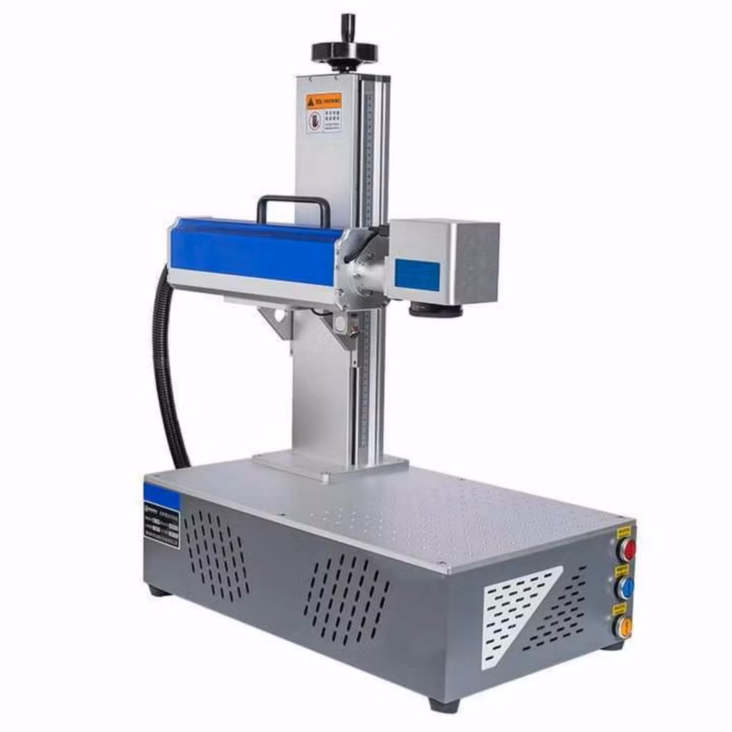 Multi-Functional All-in-One Integrated Mini Portable CNC Metal Plastic Fiber UV CO2 Laser Marking Printing Engraving Machine for Factory and Warehouse Use