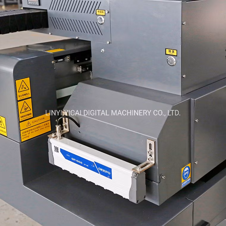 2D 3D Digital Inkjet UV Flatbed Printer Floor Wall Printing Machine for Industrial Large Format