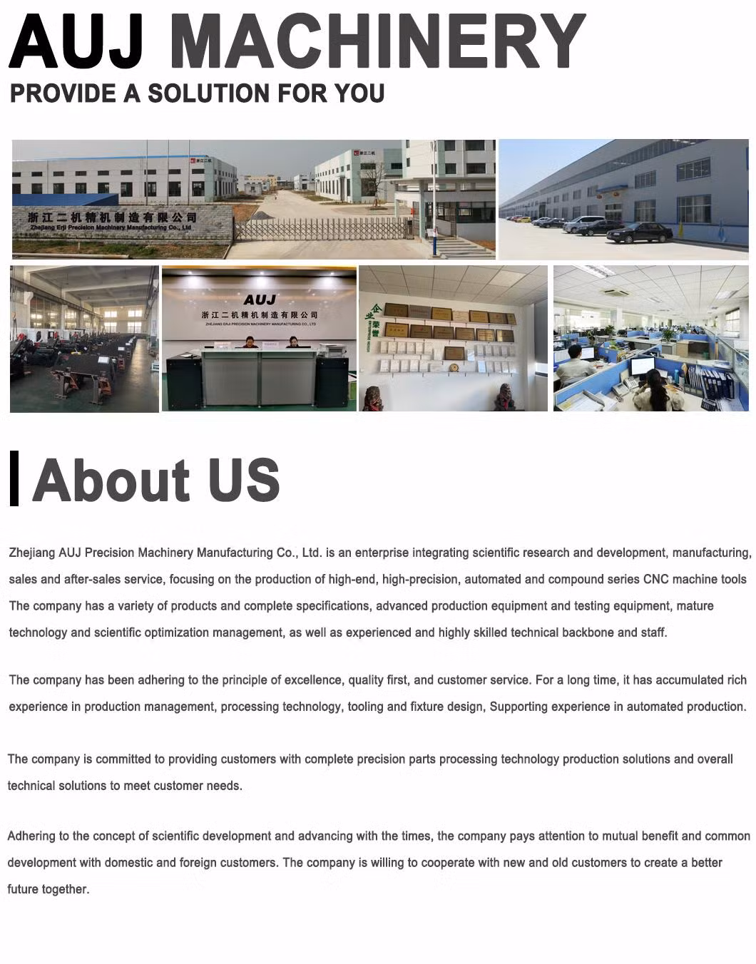 European Standard Flat Bed CNC Lathe for High Speed Machining