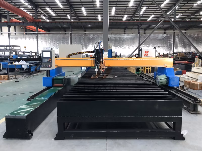 Heavy Duty CNC Gantry Oxy Gas Flame Thick Metal Plasma Cutter