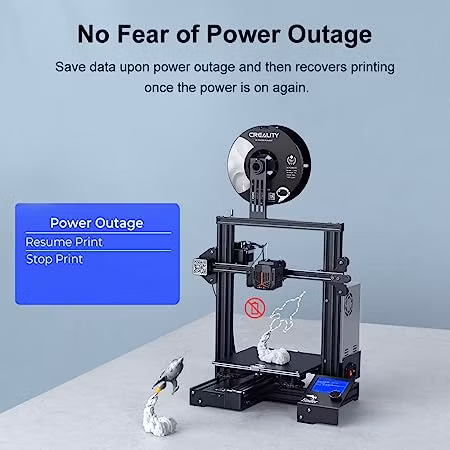 Ender 3 Neo 3D Printer with Resume Printing Function