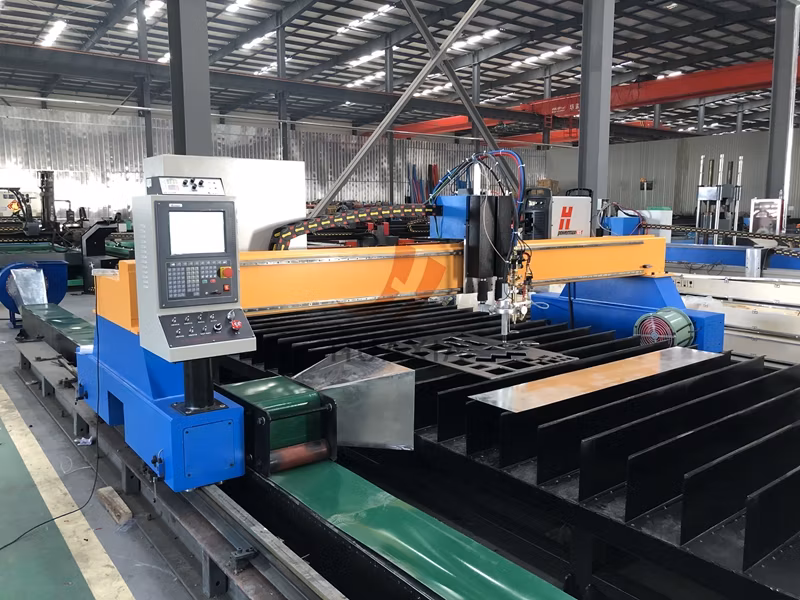 Heavy Duty CNC Gantry Oxy Gas Flame Thick Metal Plasma Cutter
